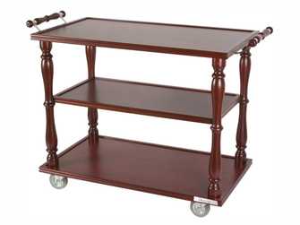 Ahşap Servis Arabası