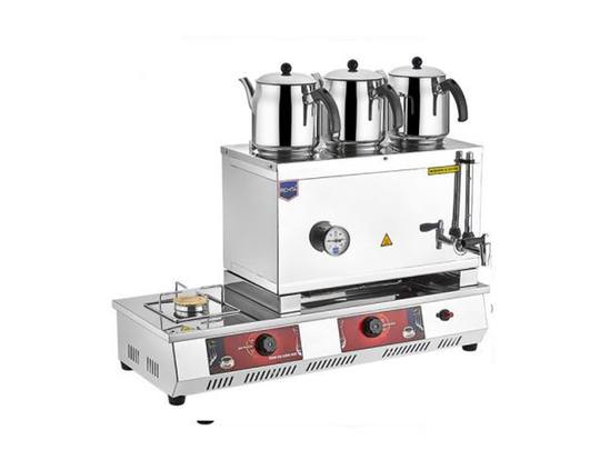 Remta N13 Çay Kazanı, Üç Demlikli, 33 Lt, Lpg'li